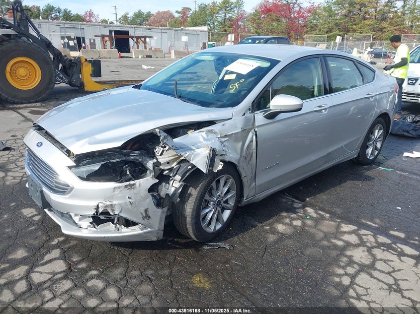 2017 FORD FUSION HYBRID S 3FA6P0UU9HR145266