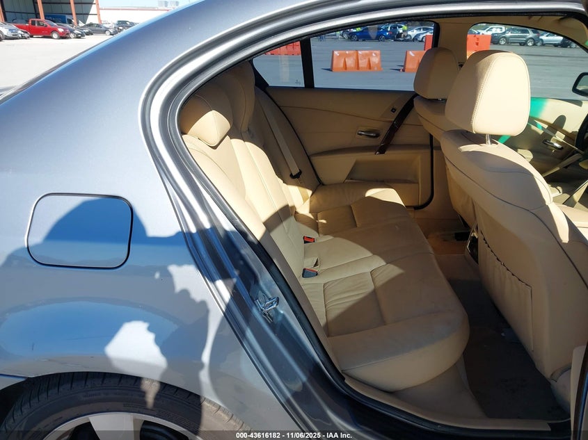 2007 BMW 530I VIN: WBANE73587CM56681 Lot: 43616182