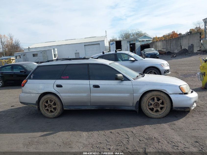 2004 Subaru Outback VIN: 4S3BH675947616024 Lot: 43616212
