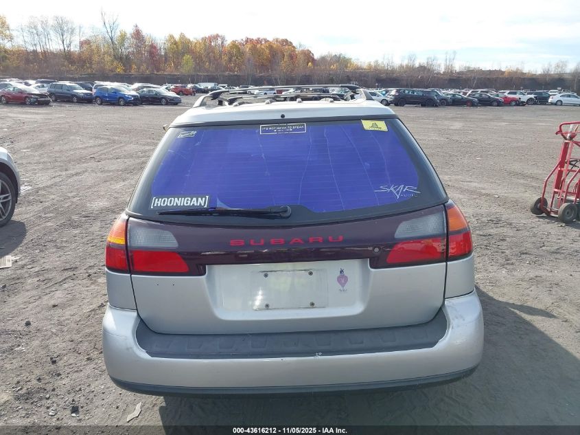 2004 Subaru Outback VIN: 4S3BH675947616024 Lot: 43616212