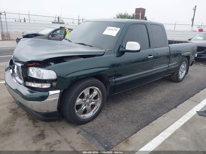 2GTEC19V811208442 2001 GMC SIERRA photo no. 2