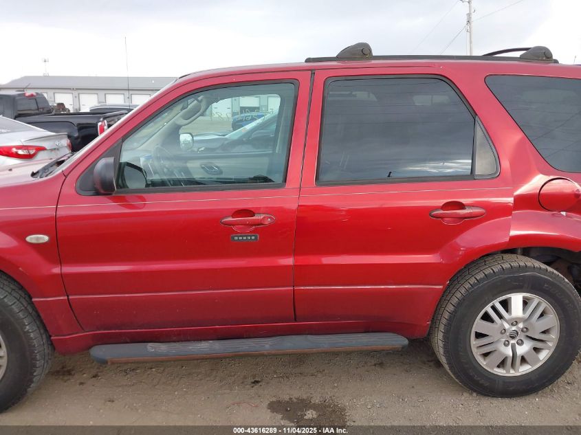 2005 Mercury Mariner Luxury/Premier VIN: 4M2YU571X5DJ29344 Lot: 43616289