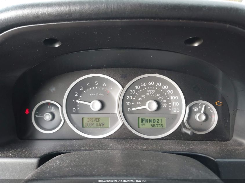 2005 Mercury Mariner Luxury/Premier VIN: 4M2YU571X5DJ29344 Lot: 43616289