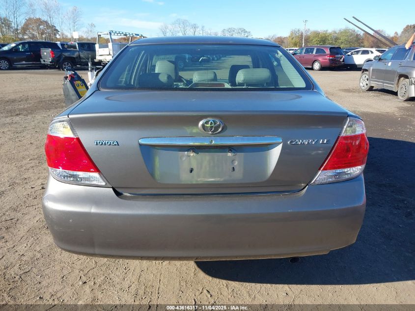 2006 Toyota Camry Le VIN: 4T1BE32K26U680409 Lot: 43616317