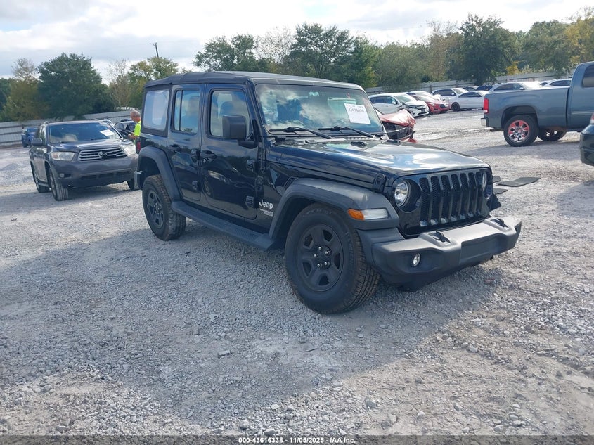 2018 JEEP WRANGLER UNLIMITED SPORT 4X4 - 1C4HJXDGXJW152723