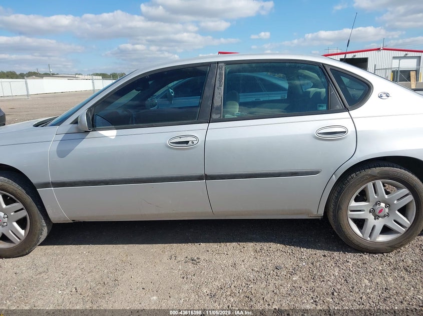 2003 Chevrolet Impala VIN: 2G1WF52E039345370 Lot: 43616398