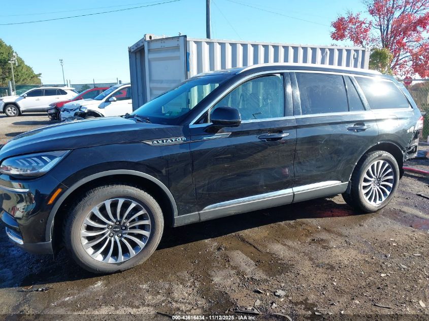 2022 Lincoln Aviator Reserve VIN: 5LM5J7XC8NGL04616 Lot: 43616434