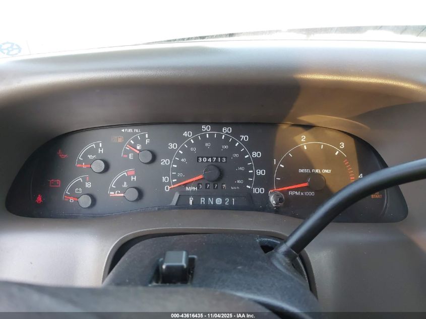 2001 Ford F-250 Lariat/Xl/Xlt VIN: 1FTNW21F11EA22600 Lot: 43616435