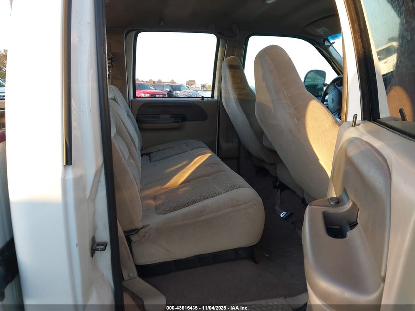 2001 Ford F-250 Lariat/Xl/Xlt VIN: 1FTNW21F11EA22600 Lot: 43616435