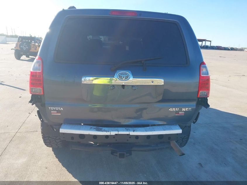 2007 Toyota 4Runner Sr5 V6 VIN: JTEZU14R078076271 Lot: 43616447