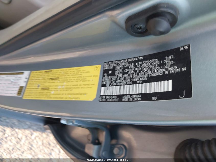 2008 Lexus Rx 350 VIN: JTJGK31U980013690 Lot: 43616451