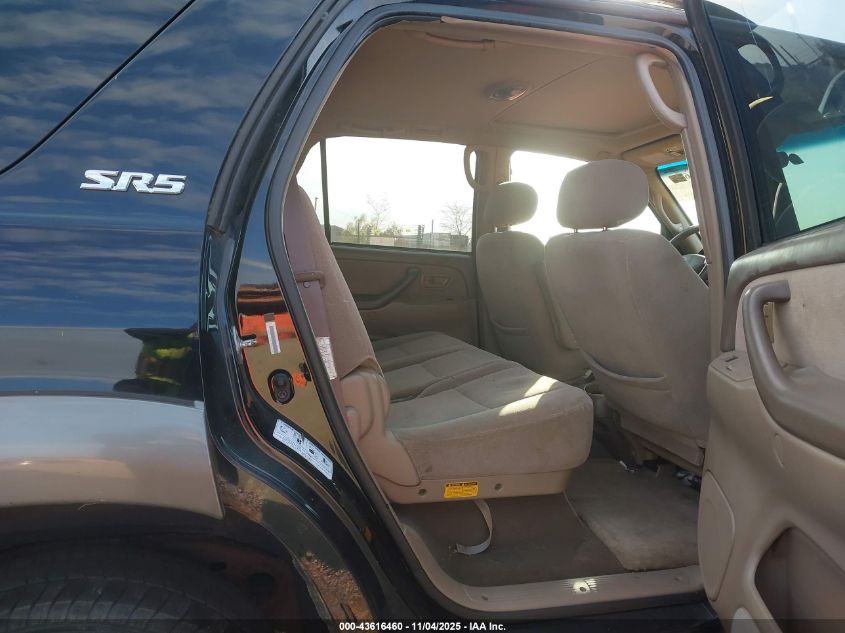 2003 Toyota Sequoia Sr5 V8 VIN: 5TDBT44A73S153163 Lot: 43616460