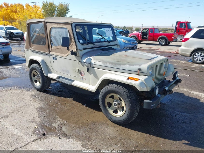2J4FY49S2NJ548683 1992 Jeep Wrangler / Yj Sahara auction photo 1