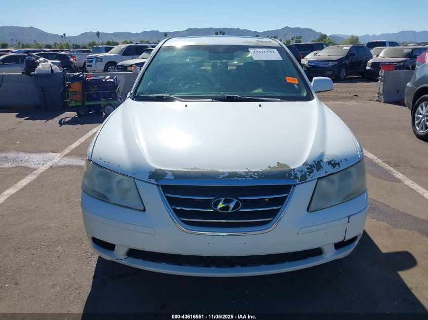 2009 Hyundai Sonata Gls VIN: 5NPET46C09H434277 Lot: 43616551