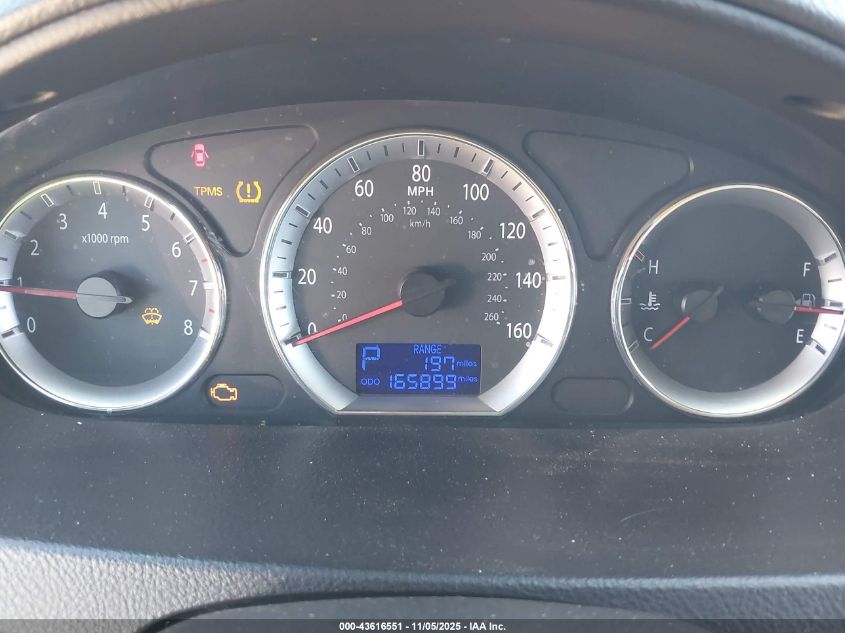 2009 Hyundai Sonata Gls VIN: 5NPET46C09H434277 Lot: 43616551