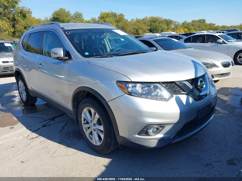2016 NISSAN ROGUE SV - KNMAT2MT2GP684661