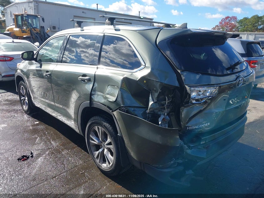5TDJKRFH7FS176758 2015 TOYOTA HIGHLANDER photo no. 6