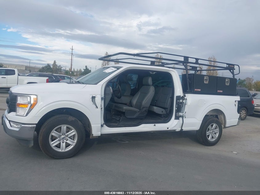 2022 Ford F-150 Xl VIN: 1FTEX1CP6NKD27546 Lot: 43616663