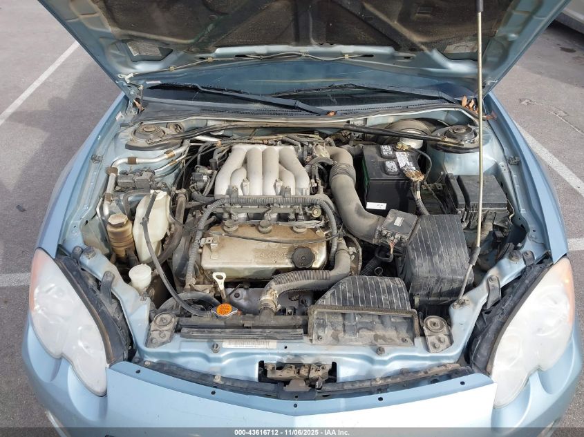 2004 Chrysler Sebring Limited VIN: 4C3AG52H14E101284 Lot: 43616712