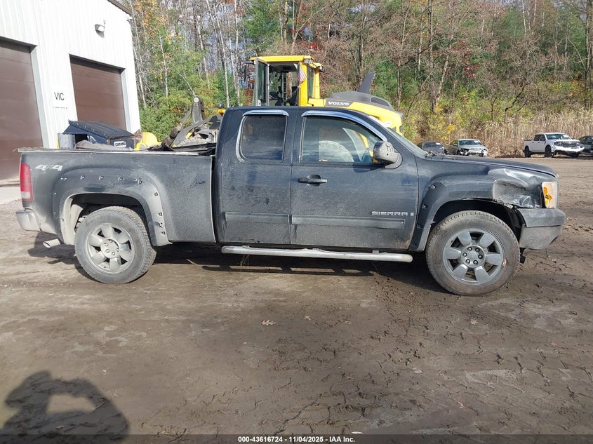 2009 GMC Sierra 1500 Slt VIN: 1GTEK39J89Z104712 Lot: 43616724