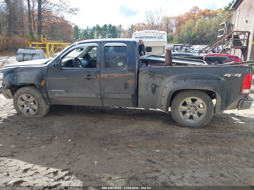 2009 GMC Sierra 1500 Slt VIN: 1GTEK39J89Z104712 Lot: 43616724