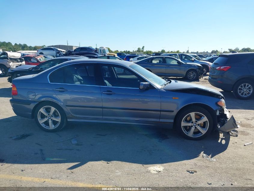 2005 BMW 330Xi VIN: WBAEW534X5PG12009 Lot: 43616783