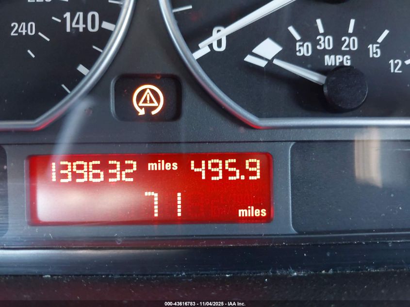 2005 BMW 330Xi VIN: WBAEW534X5PG12009 Lot: 43616783