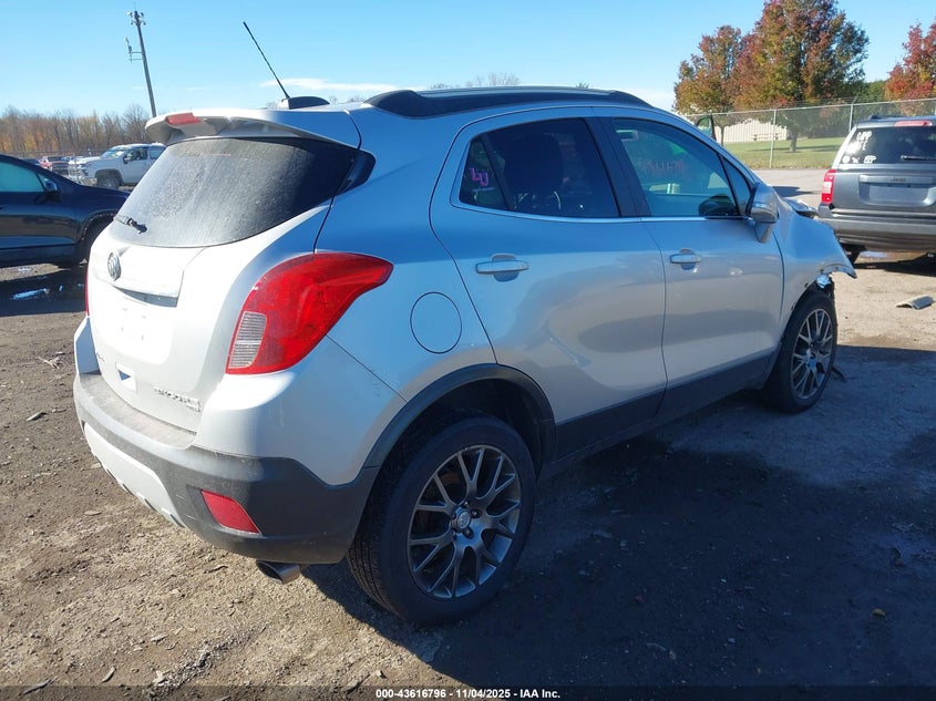 2016 BUICK ENCORE SPORT TOURING - KL4CJ2SM5GB560272