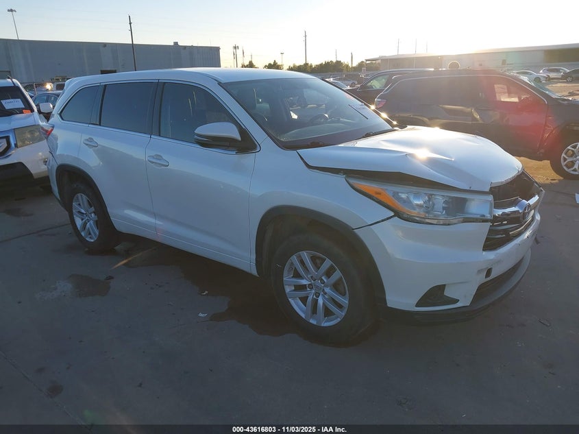 TOYOTA HIGHLANDER LE