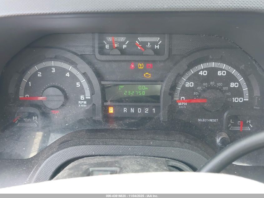 2010 Ford E-250 Commercial/Recreational VIN: 1FTNE2EL4ADA01698 Lot: 43616820