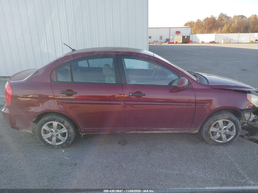 2008 Hyundai Accent Gls VIN: KMHCN46C58U199182 Lot: 43616847
