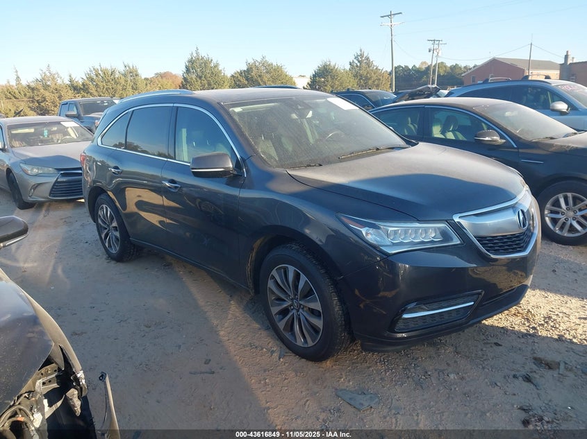 ACURA MDX TECHNOLOGY ACURAWATCH PLUS PACKAGES/TECHNOLOGY PACKAGE