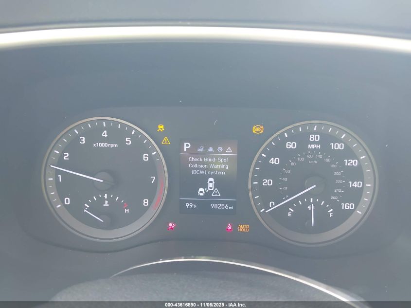 2019 Hyundai Tucson Night VIN: KM8J33AL9KU981555 Lot: 43616890