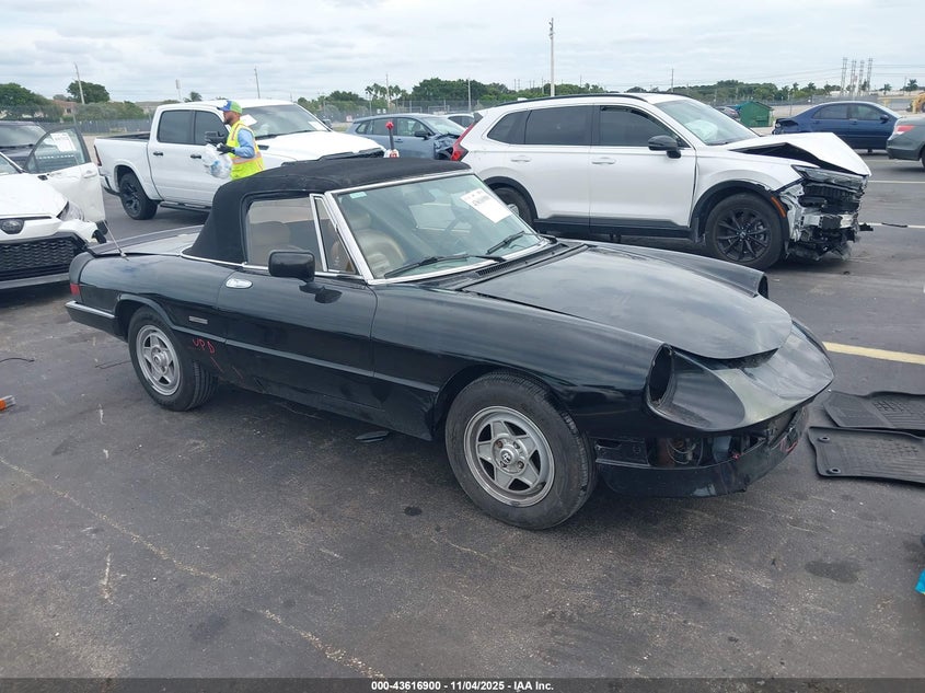 ZARBA12C0L6001546 1990 Alfa Romeo Spider Graduate auction photo 1