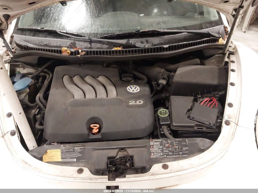 2002 Volkswagen New Beetle Gls VIN: 3VWCK21C82M455011 Lot: 43616929