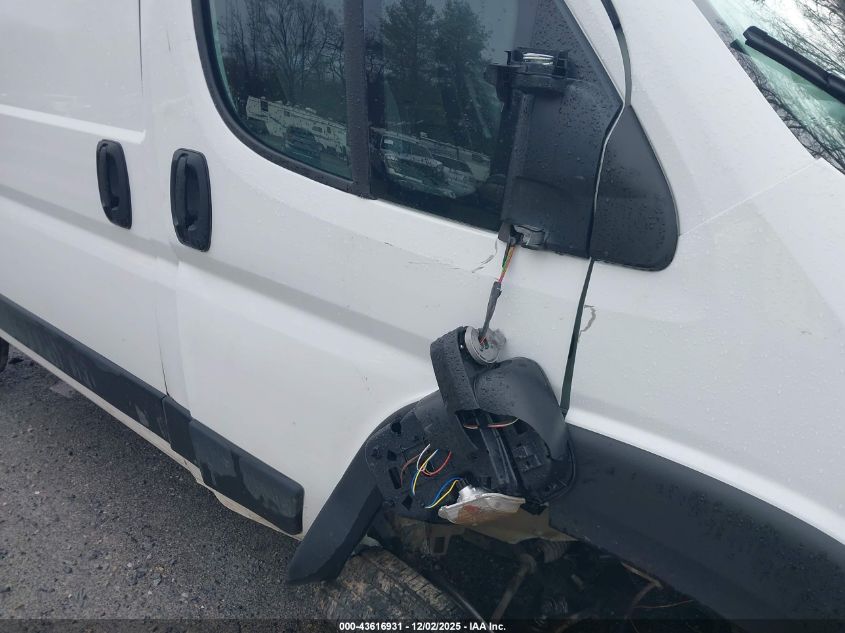 2025 Ram Promaster 2500 Tradesman Low Roof 136 Wb W/Pass Seat VIN: 3C6LRVVG6SE512577 Lot: 43616931