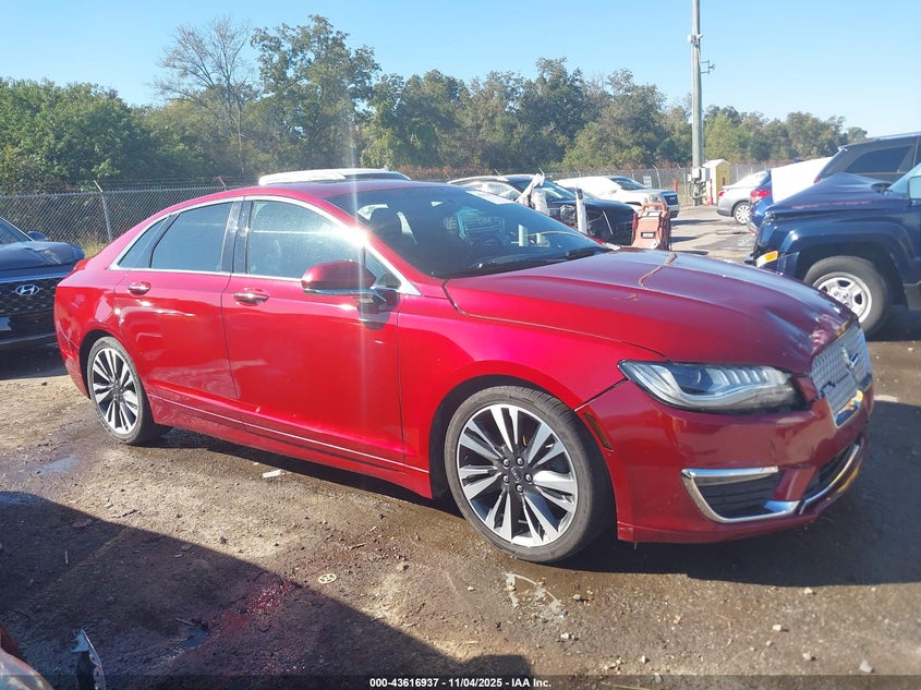 2017 Lincoln Mkz Select VIN: 3LN6L5C90HR659292 Lot: 43616937
