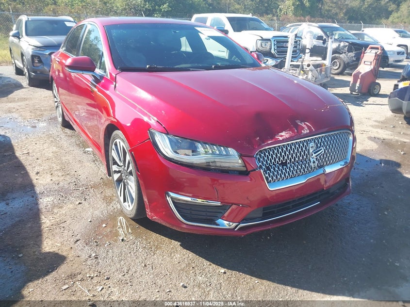 2017 Lincoln Mkz Select VIN: 3LN6L5C90HR659292 Lot: 43616937