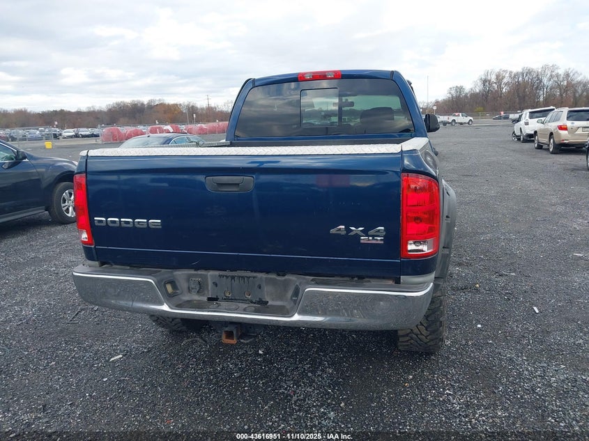 2004 Dodge Ram 2500 Slt/Laramie VIN: 3D7KU28C84G116075 Lot: 43616951