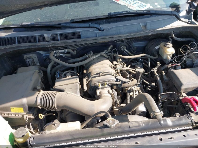 2007 Toyota Tundra Sr5 4.7L V8 VIN: 5TFRT54187X005592 Lot: 43616984