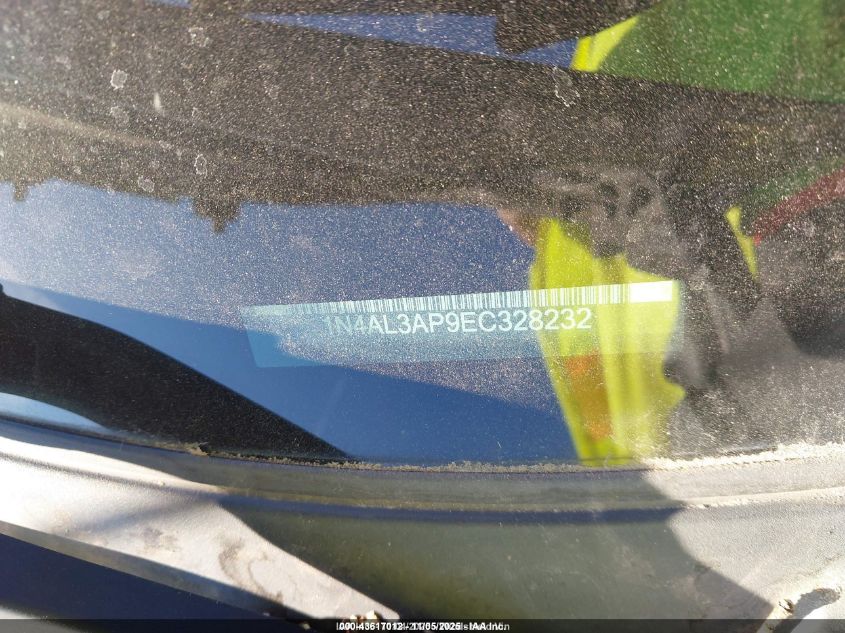 2014 Nissan Altima 2.5 Sv VIN: 1N4AL3AP9EC328232 Lot: 43617012