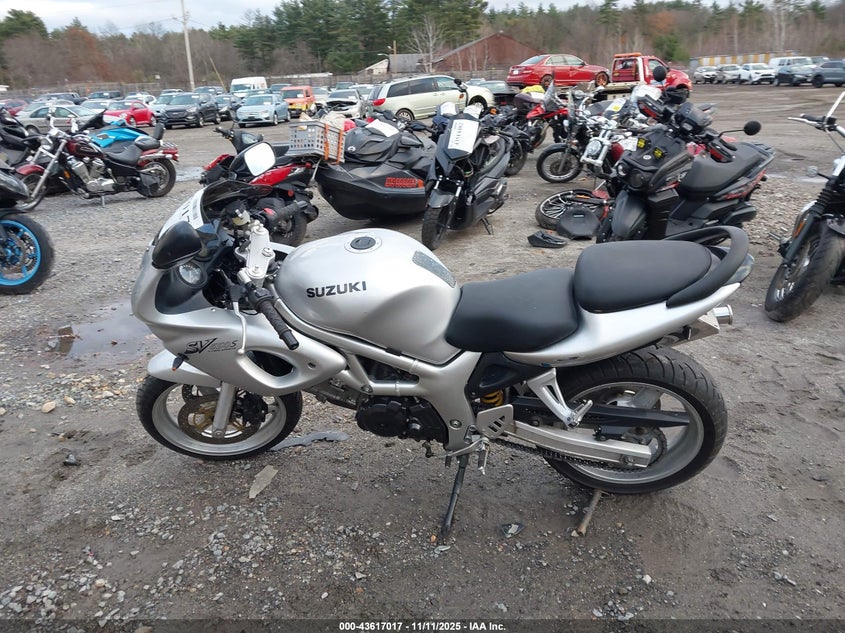 2002 Suzuki Sv650 S VIN: JS1VP52A822106640 Lot: 43617017