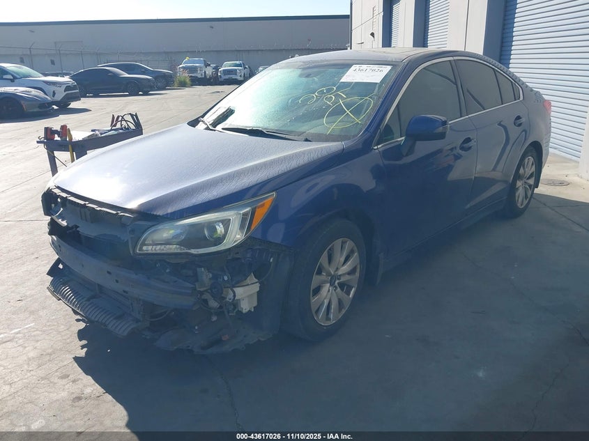4S3BNAH66G3034445 2016 SUBARU LEGACY photo no. 2