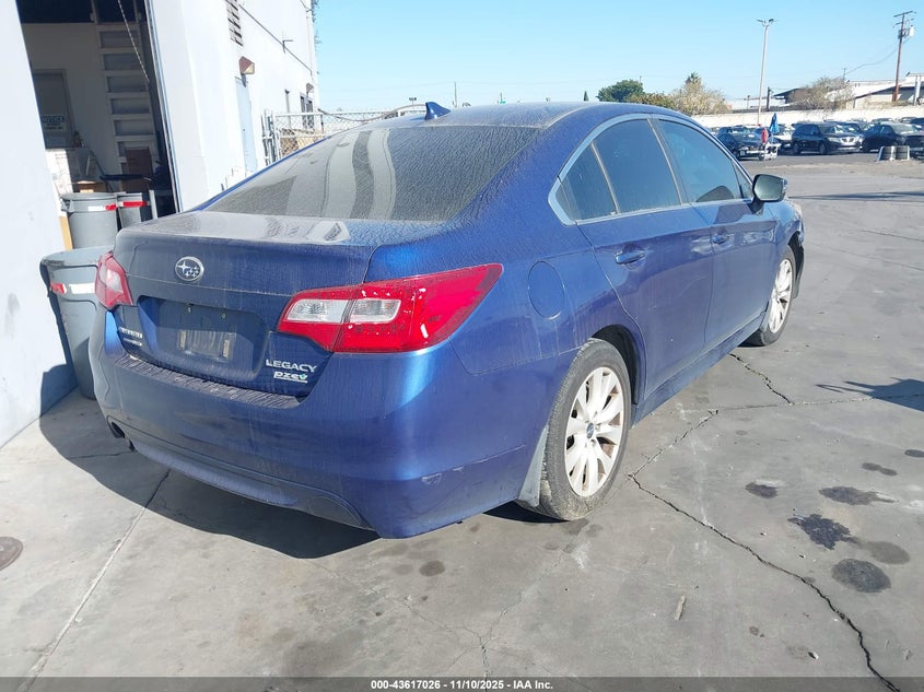 4S3BNAH66G3034445 2016 SUBARU LEGACY photo no. 4