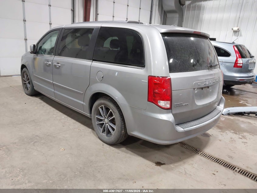 2017 DODGE GRAND CARAVAN SXT - 2C4RDGCG1HR554176