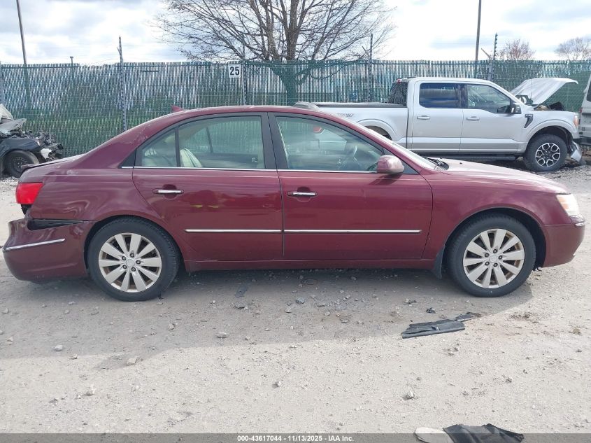 2009 Hyundai Sonata Limited VIN: 5NPEU46C89H554728 Lot: 43617044