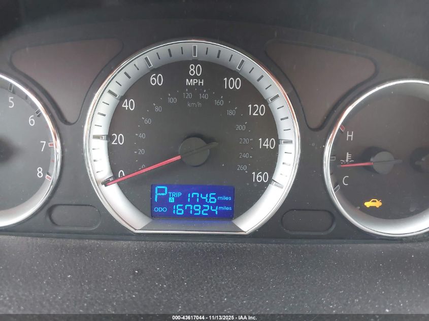 2009 Hyundai Sonata Limited VIN: 5NPEU46C89H554728 Lot: 43617044