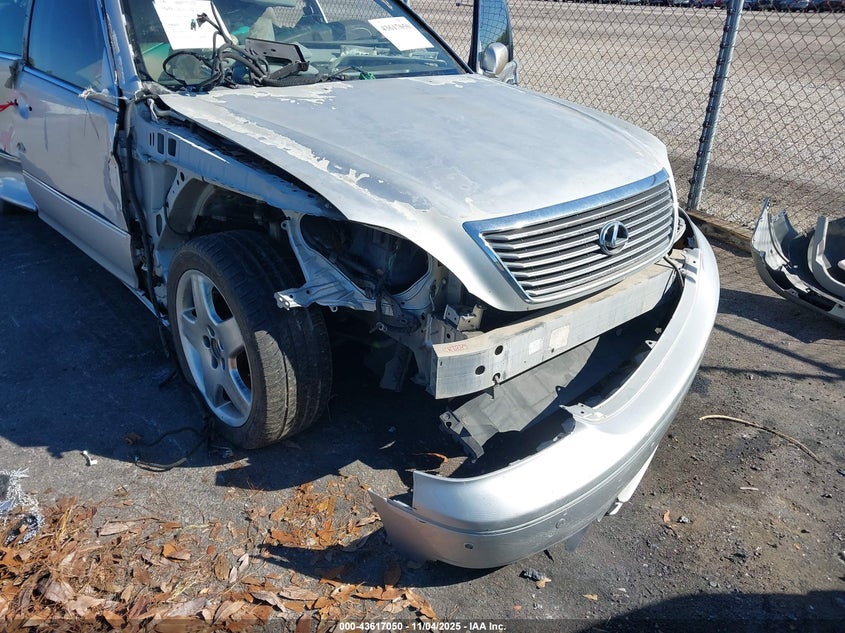 2005 Lexus Ls 430 VIN: JTHBN36F950175487 Lot: 43617050