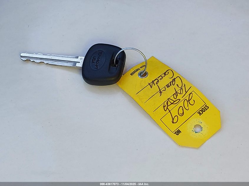 2009 Toyota Camry Le VIN: 4T1BE46K89U864743 Lot: 43617073