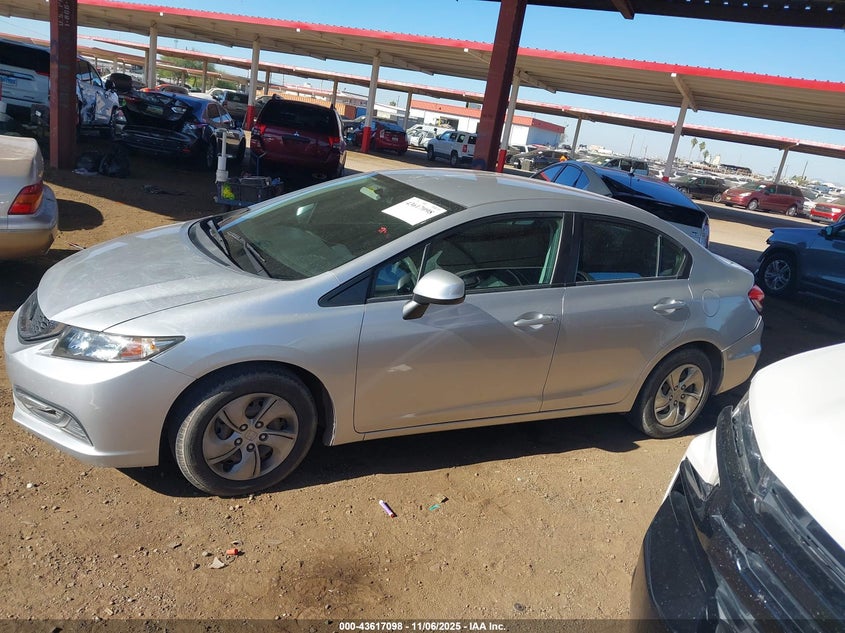 19XFB2F54DE280943 2013 HONDA CIVIC photo no. 15